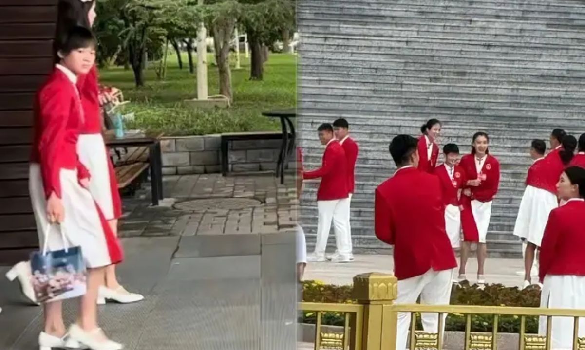 巴黎奥运会表彰大会：马龙走路好急、王楚钦又高又帅，莎莎走哪都焦点