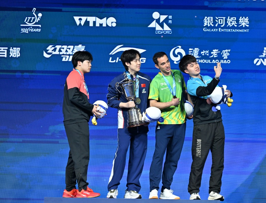 王皓总结世界杯：压力大失眠，王楚钦拯救了我们，温瑞博还稚嫩