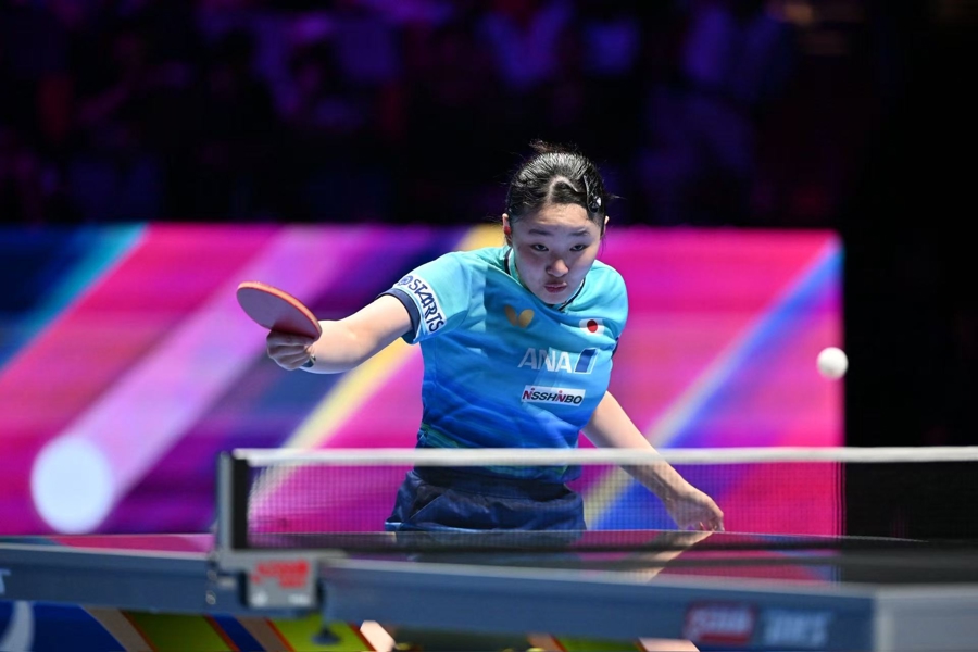 澳门世界杯｜“中日对决”打成一边倒，国乒女队表现强势，已淘汰三任日本一姐