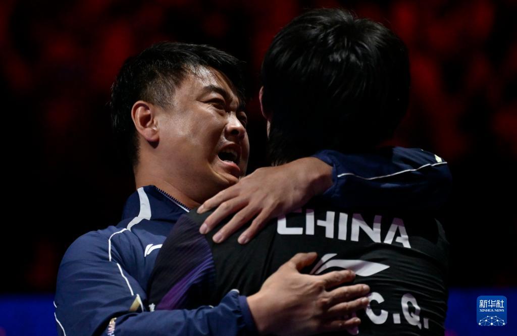 乒乓球——世界杯男子单打:王楚钦夺冠