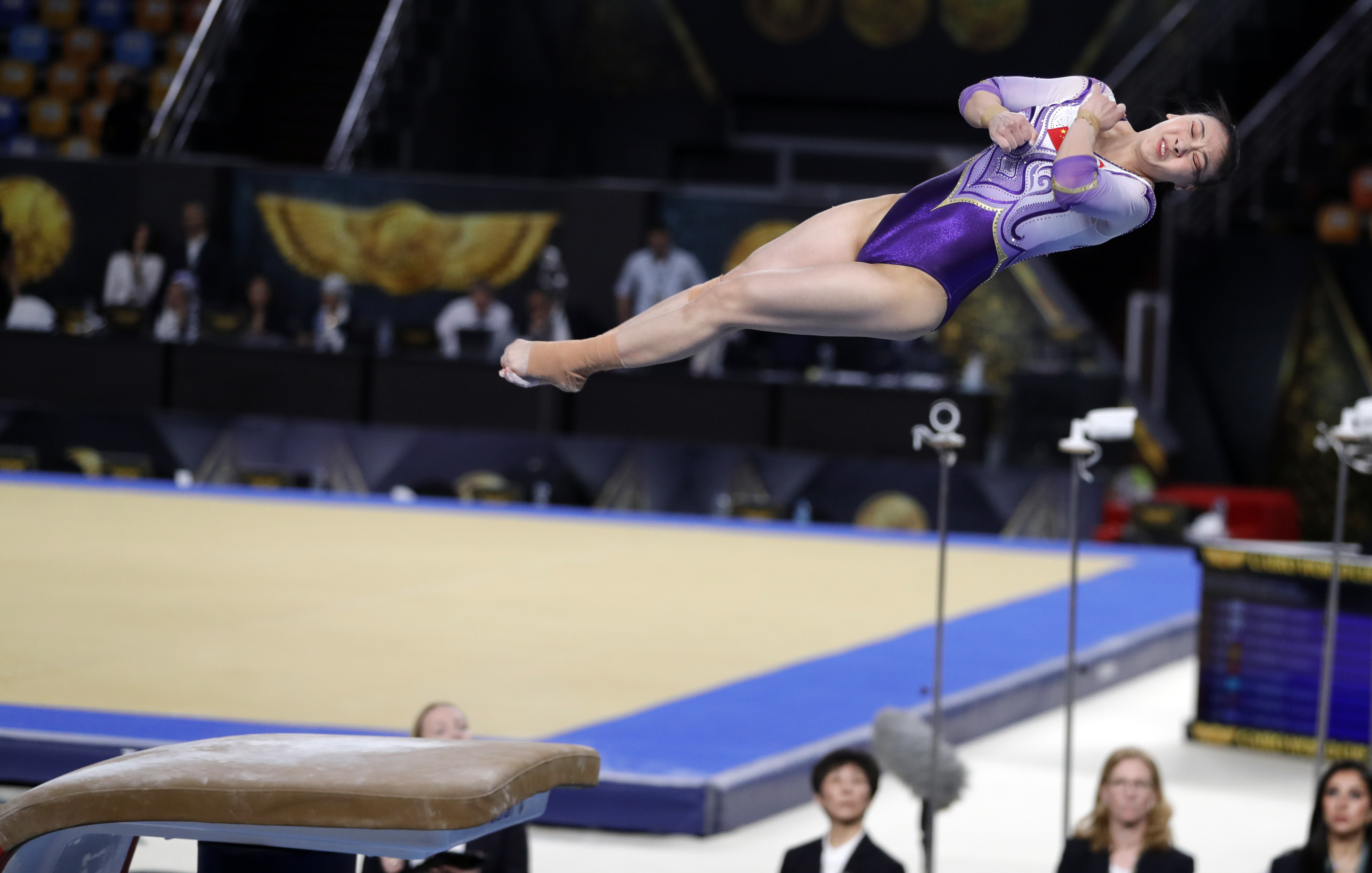 体操世界杯开罗站:中国队3金收官 新人表现亮眼