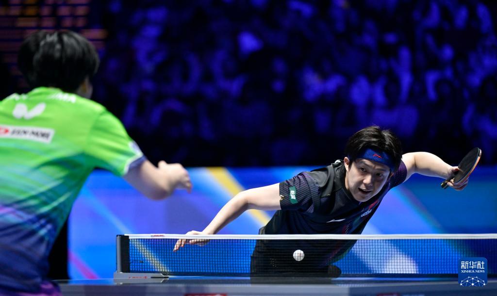 乒乓球——世界杯男子单打:王楚钦夺冠