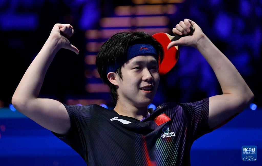 乒乓球——世界杯男子单打:王楚钦夺冠