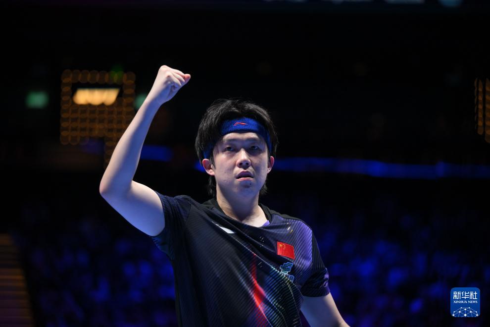 乒乓球——世界杯男子单打:王楚钦夺冠