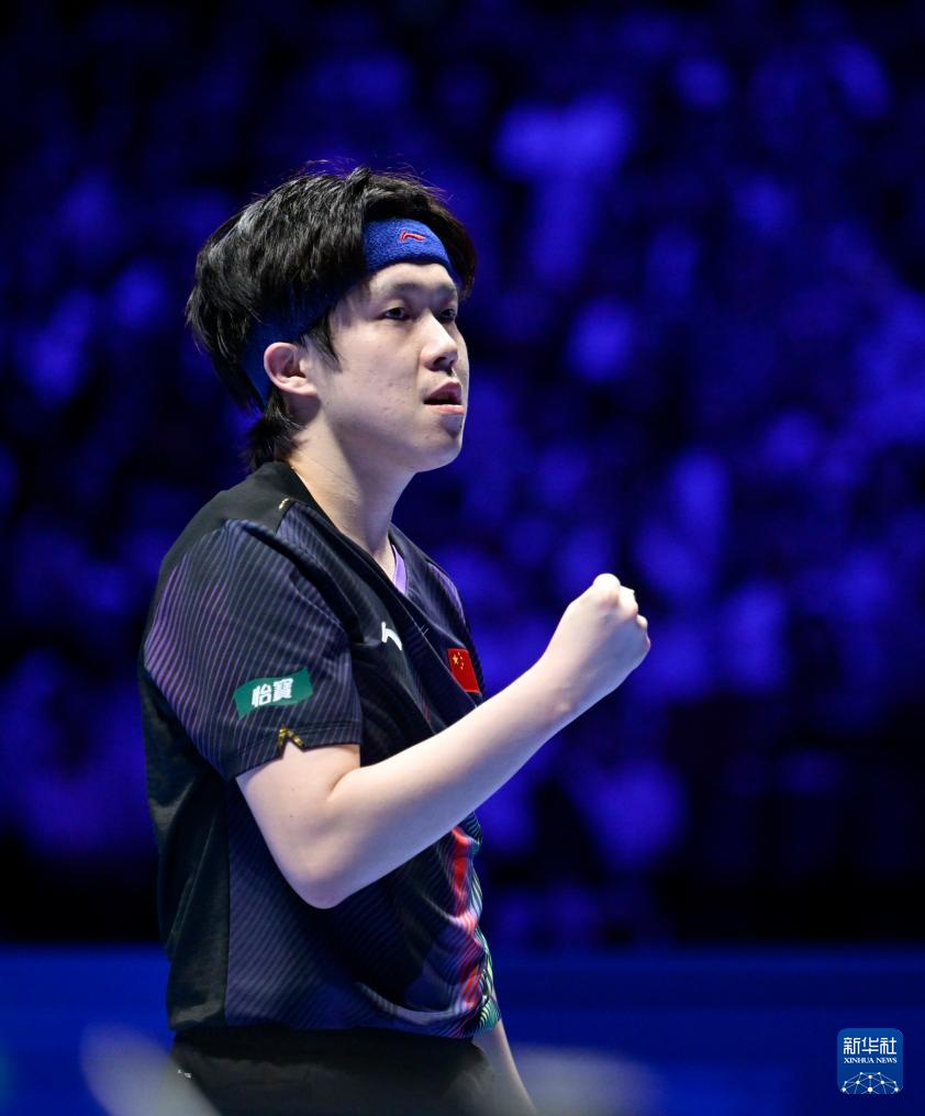 乒乓球——世界杯男子单打:王楚钦夺冠